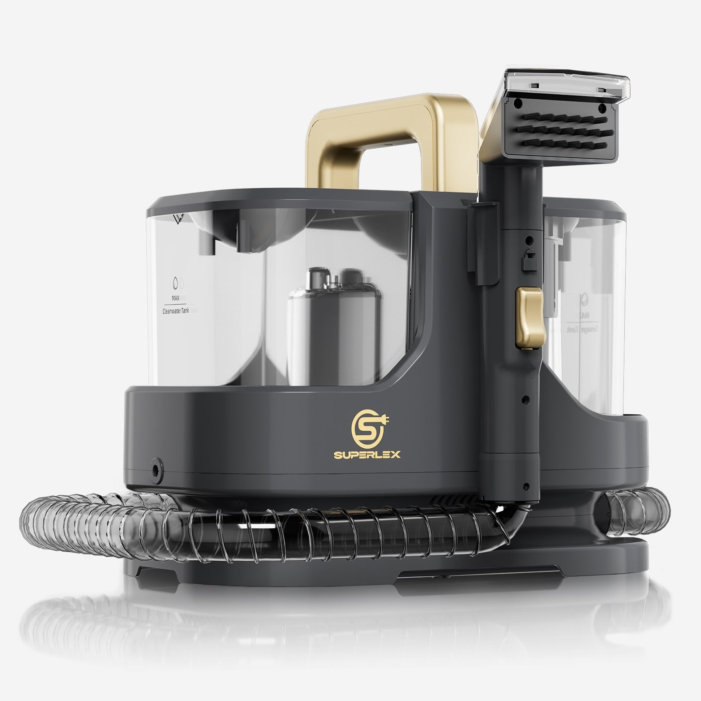 SUPERLEX Portable Carpet Cleaner & Upholstery Cleaner Spot Stain Remover Machine