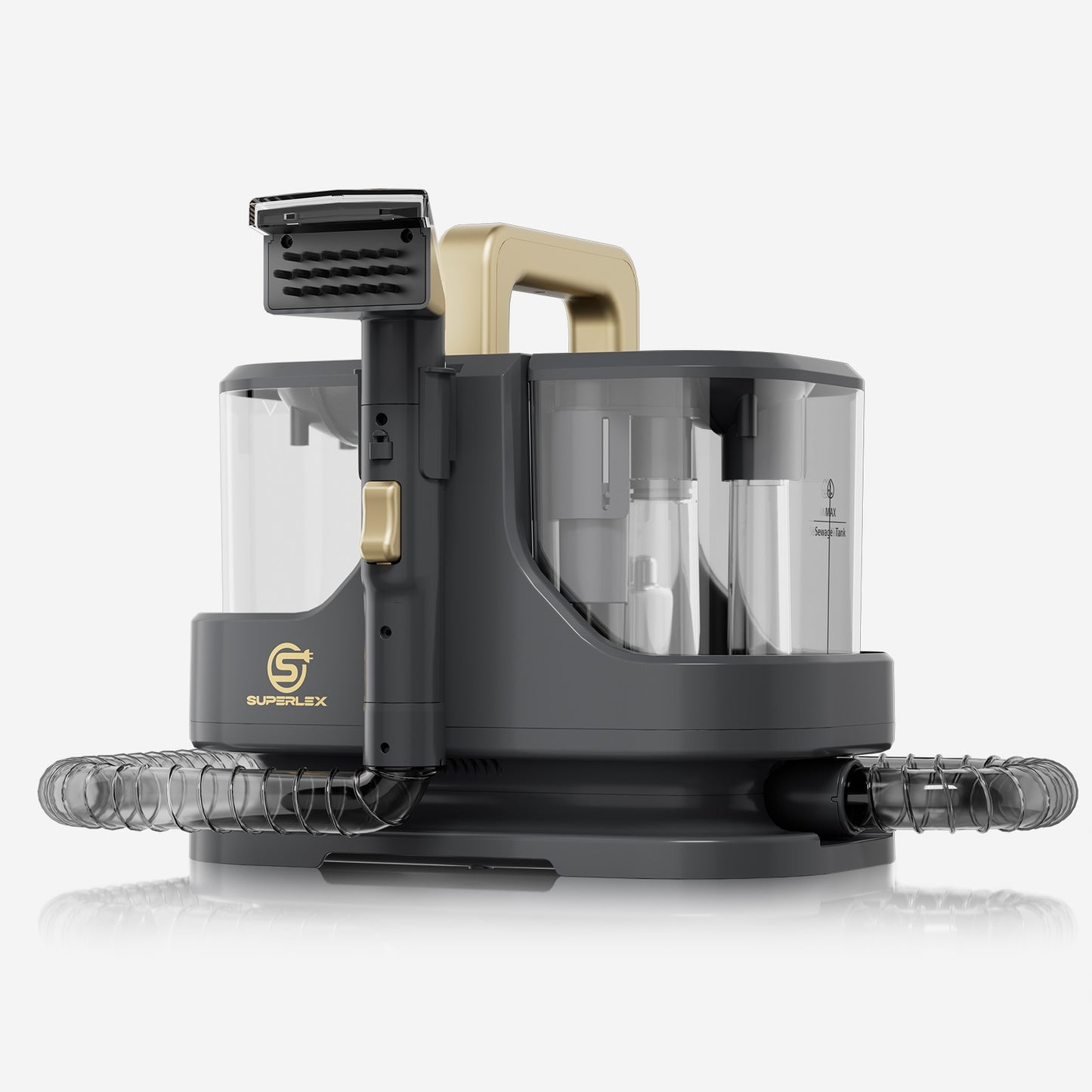 SUPERLEX Portable Carpet Cleaner & Upholstery Cleaner Spot Stain Remover Machine