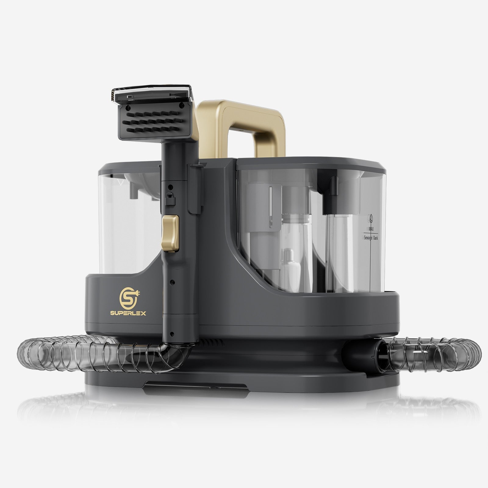 SUPERLEX Portable Carpet Cleaner & Upholstery Cleaner Spot Stain Remover Machine