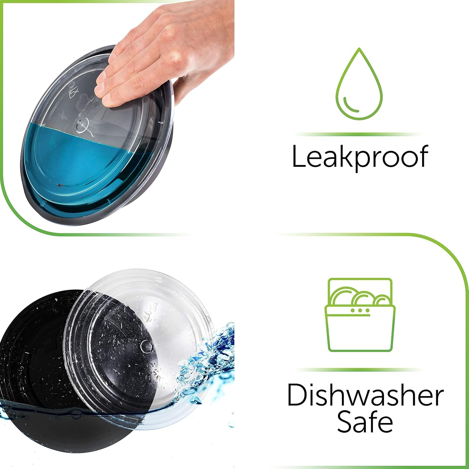 Meal Prep Containers with Lids (30-Pack)